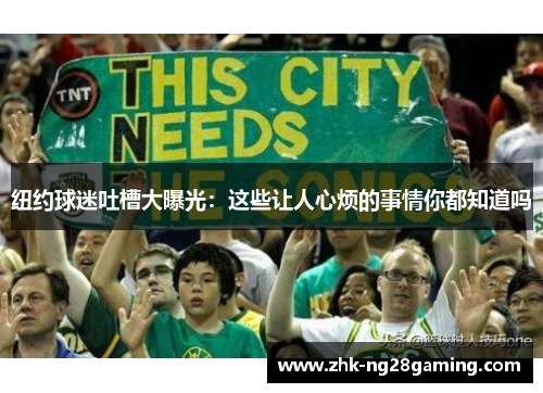 纽约球迷吐槽大曝光：这些让人心烦的事情你都知道吗